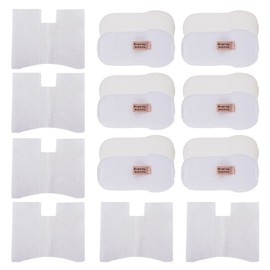 KEEPOW 6 Filter Kit for Shark Vertex DuoClean Vacuum HZ2002 HZ2000, Foam Felt Filters for Shark Corded Stick Vacuum HZ251 HH200 HH202 HZ602 Filter Replacement