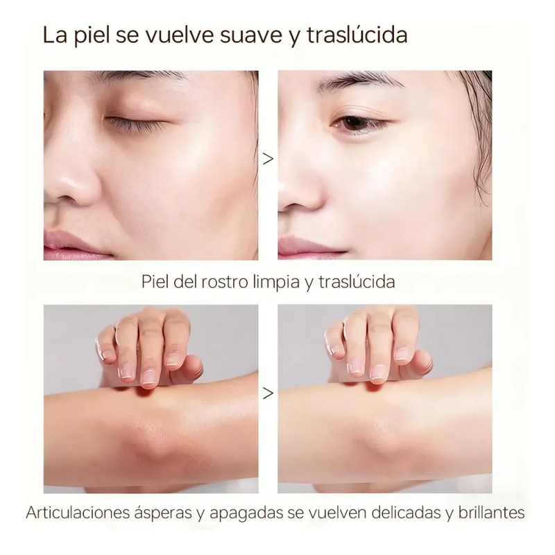 Gel Exfoliante Purificante Limpiador Facial 4 Unid 200g