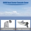 Silscvtt Grey Heavy Duty 600D Boat Center Console Cover Replacement