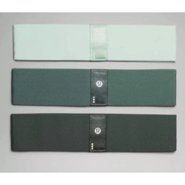 Lululemon Resistance Band Set Of Three Low Med And High One Size Black 50264