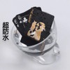 Plastic Magic Playing Cards, Black, Gold, PVC, Waterproof, Abrasion Resistant,