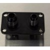 PNR 8AN/6AN bulkhead fitting, Dual bulkhead fitting. Fuel cell, Fuel