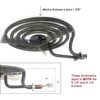 Cooking Appliances MP22YA Electric Range Burner Element Unit Set 2-