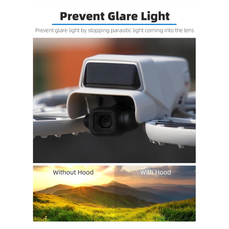 Alevnr Lens Hood for DJI FLIP (Gray)