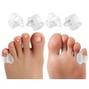 Toe Separators, Gel Toe Separators, Small Bunion Corrector to Prevent