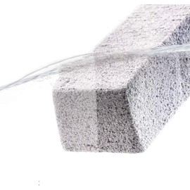 2 PCS Cepillo de Inodoro de Piedra Pómez,Piedra Pomez para Baño con Mango,Cepillo de Limpieza de Inodoro de Piedra pómez para Manchas de Agua Dura en Inodoros,Parrillas (Gris x 2)