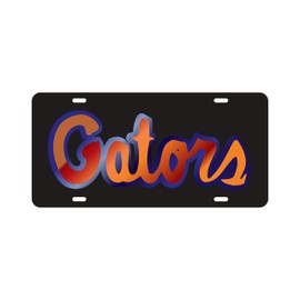 Craftique Florida Gators Label (Laser Black/Blue/Orange Gators (07086))