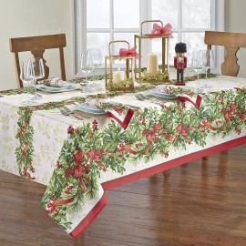 Homes Mantel Tela Mesa Navideño Navidad Rectangular Fiesta Fin Año
