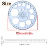 Plastic Ruler Set Clear 12inch/30cm Straight Ruler, Triange Ruler, Protractor