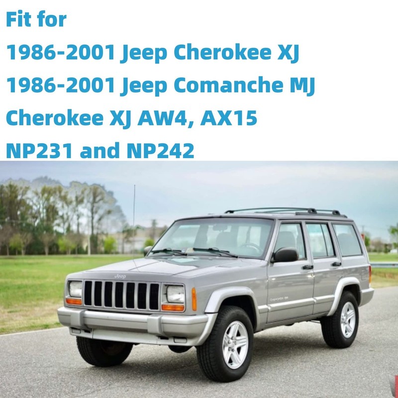 Transfer Case Linkage Kit Compatible with Jeep Cherokee XJ Comanche