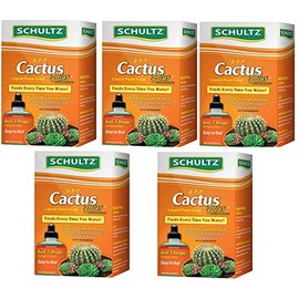 Schultz Cactus Plus 2-7-7 Liquid Plant Food, 4-Ounce # 5 - Pack