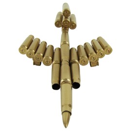 TG,LLC Treasure Gurus Gun Bullet Shell Casings Shaped Rare Model Air Force Jet Airplane Military Gift