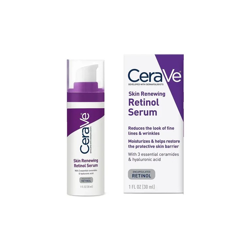 Cerave Serum Retinol Renewing 30ml 2 Botellas Momento De Aplicación