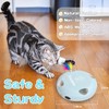 Scsuupoee Interactive Cat Toy, Electric Cat Toys for Moving Concealed