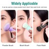4 Pieces Retractable Makeup Brushes, Creative And Cute, With Dust