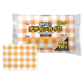 Iris Ohyama Warm Family Design Cairo Non-Stick Regular Pack of 10 Check