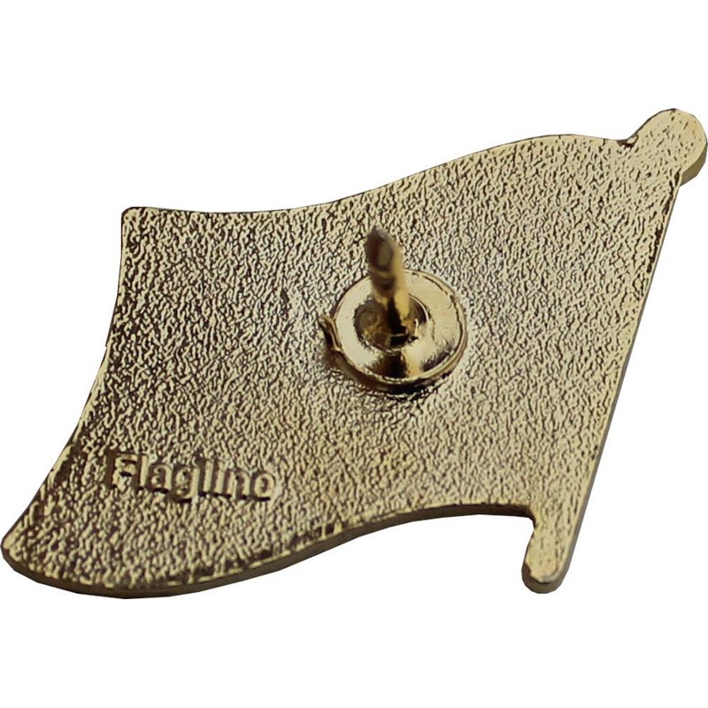 Betsy Ross Historic Flag Die-struck Metal Single Lapel Pin with