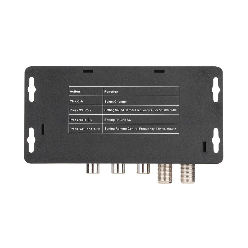 TV Link Modulator Adjustable Support PAL NTSC AV to RF