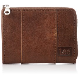 Lee Coin Purse, Luxury Soft Cow Leather, Genuine Leather, Coin Case, Braun
