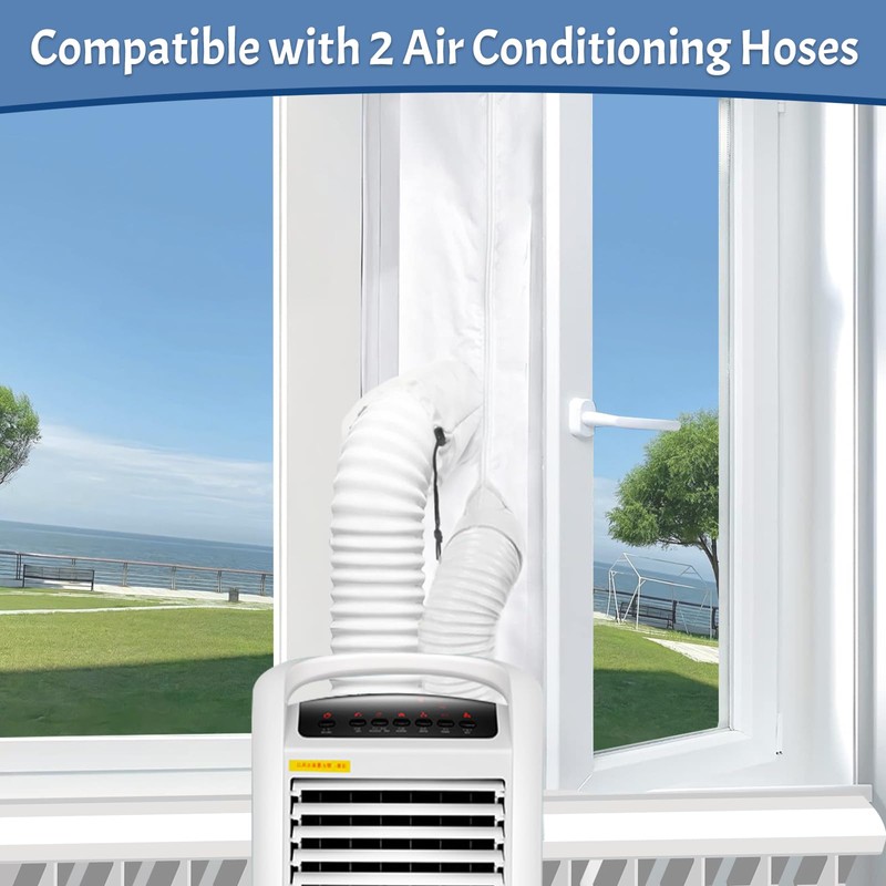 IFORYONLIFE Protable Air Conditioner Window Seal Universal Casement Window Air