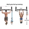SELEWARE 48'' Heavy Duty Pull Up Bar Wall Mount Multi-function