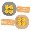 Kisangel 4pcs Soft Foam Baseballs Safe PU Sponge Training Balls