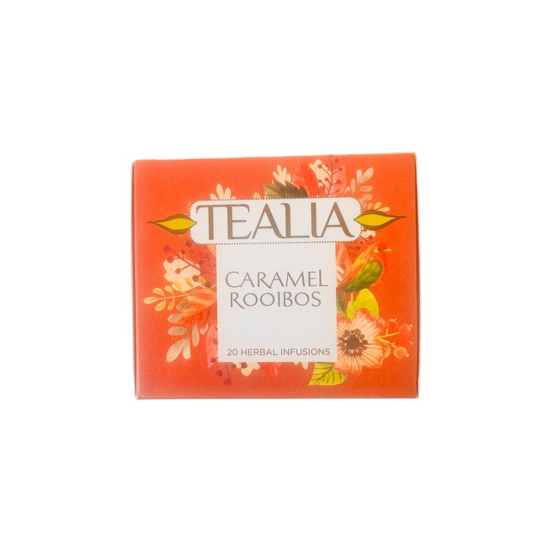 Tealia regular range - Caramel Rooibos Tea 1.5 g x