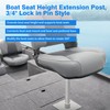 Sporthfish 3/4" Pin Boat Seat Post Pedestal Posts Pole Fit