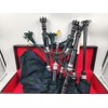Scottish Great Highland Bagpipe Black Watch Full Silver Mounts Black
