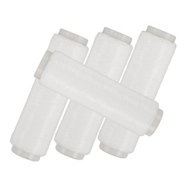 KOMBIUDA 4rolls High Elastic Nylon Fishing Line Braided Line Fishing Bait Elastic Thread Accessories Braided Equipment