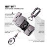 ELV Heavy Duty Self Retractable ID Badge Holder Key Reel