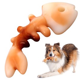 PAZ'S GIFT Dog Chewing Toys, Teeth Cleaning and Gum Massage, Unbreakable Chewing Toys, Meat-Flavored Essence, stimulating Dogs' Interest in Chewing and reducing Destructive Behavior