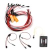 12 LED Flashing Bright Light Strobe Lamps Kit System for 1/10 RC Crawler Dift Car