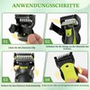 14-in-1 Trimmaufsatz (0,4–10 mm) Verstellbarer Aufsatz Trimmer Aufsätze