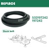 532197242 Mower Deck Belt 48 Inch Replacement Compatible with Husqvarna