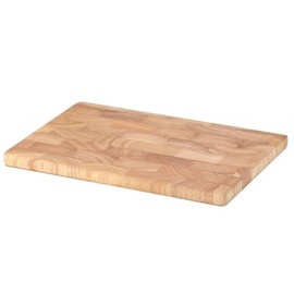 Continenta Rubber Tree Forehead Wood Plain Board, Light Brown, One Size