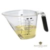 MasterClass Angled Measuring Jug 400ml, Clear BPA Plastic Jug with