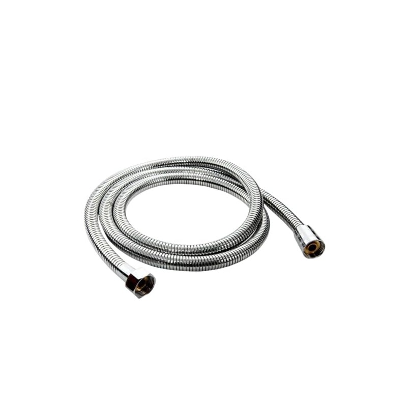 Xixitaihao Shower Hose 1.5 m Stainless Steel Chrome Anti Twist