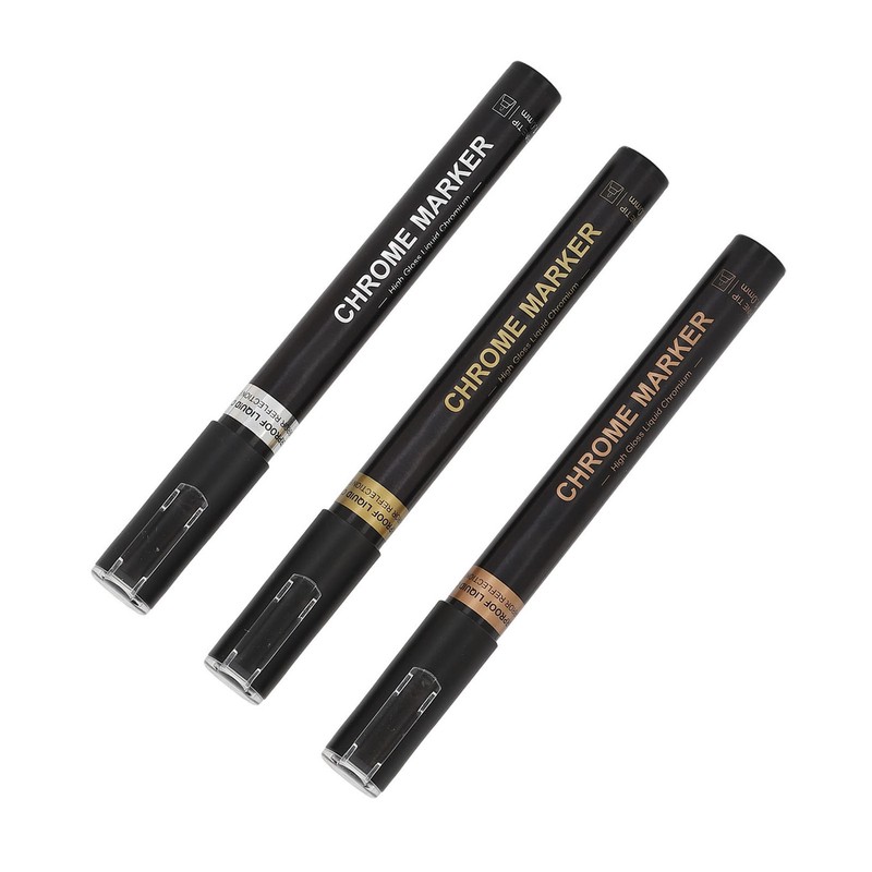 3pcs Nail Art Graffiti Pen Portable Quick Dry Nail Drawing