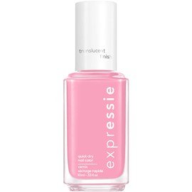 essie Quick dry One Step Color and Shine Pink Nail Polish With Cool Undertones Translucent Finish (0.33 fluid Oz), 205 Mall Crawler, 1 Count