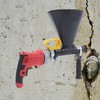 Electric Mortar Grout Gun, Portable Cement Caulking Gun Semi-automatic Grouting