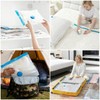 Owfeel 16 Pack Travel Vacuum Bags With Wireless Pump, Portable