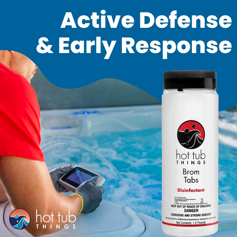 Hot Tub Things Bromine Tablets for Hot Tub & Spa
