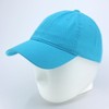 Classic Washed Cotton Twill Low Profile Adjustable Baseball Cap (Aqua)