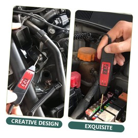 Mobestech 3pcs Automotive Voltage Detector Pen Multi-Function Test Light for Real Voltage Display Probes for Circuit Testing Lightweight Easy to Use for Car Electrical Diagnostics