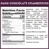 WinCrest Dark Chocolate Covered Cranberries (1.5 Lb Tub)