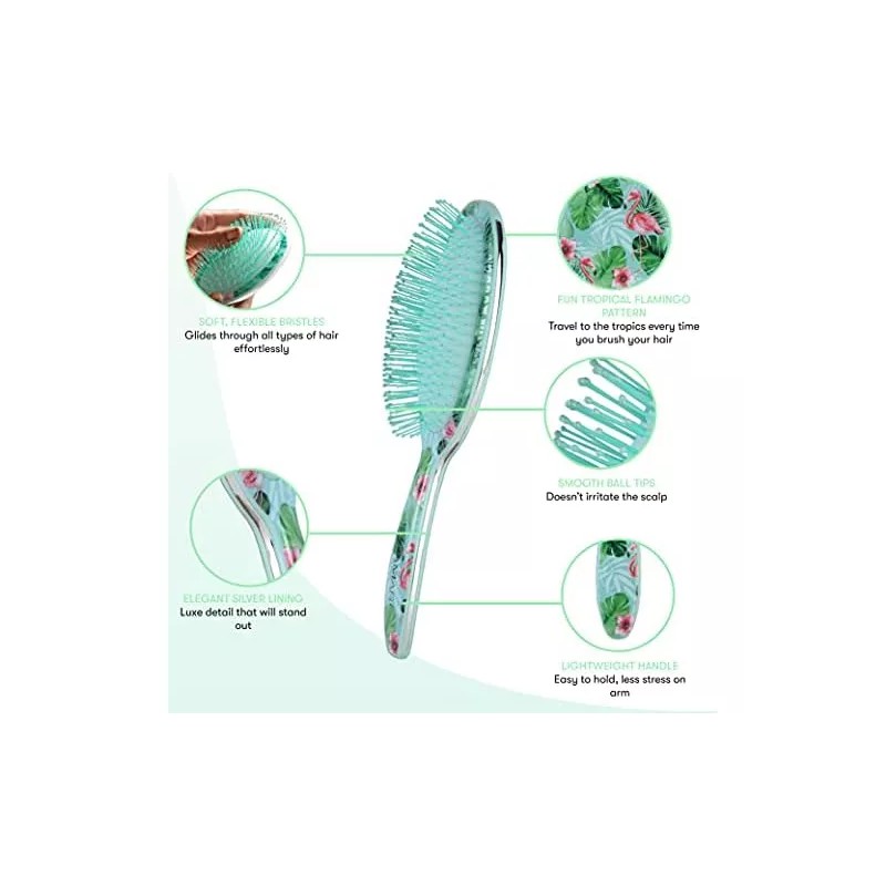 Framar Cepillo De Pelo Húmedo Para Cabello Rizado ' Cepillo