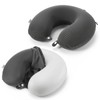 Ouligay 2 PCS U Shaped Travel Pillow Case Cover Ice