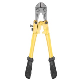 HARFINGTON Heavy Duty Bolt Cutter 12" Mini Lock Cutter Cr-V Alloy Steel Blades Bolt Cutter Bi-Material Handle for Wire Fence Screw Cutting Tool