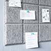 QUVIO Felt Memo Board Square (30 x 30 cm) -